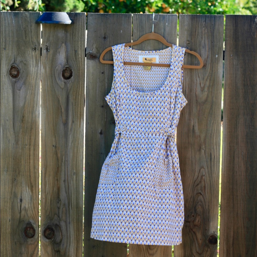 Vintage Retro 60s Style Dress Purple Sz Med
